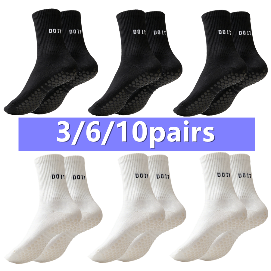 Sports Grip - 3/6/10 Pairs Men's Women's Anti Slip