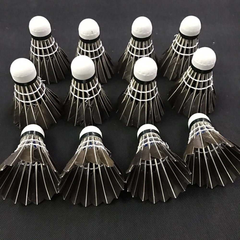 Feather Shuttlecock - 3/6/12Pcs Accessories Stable Sport Professional Durable