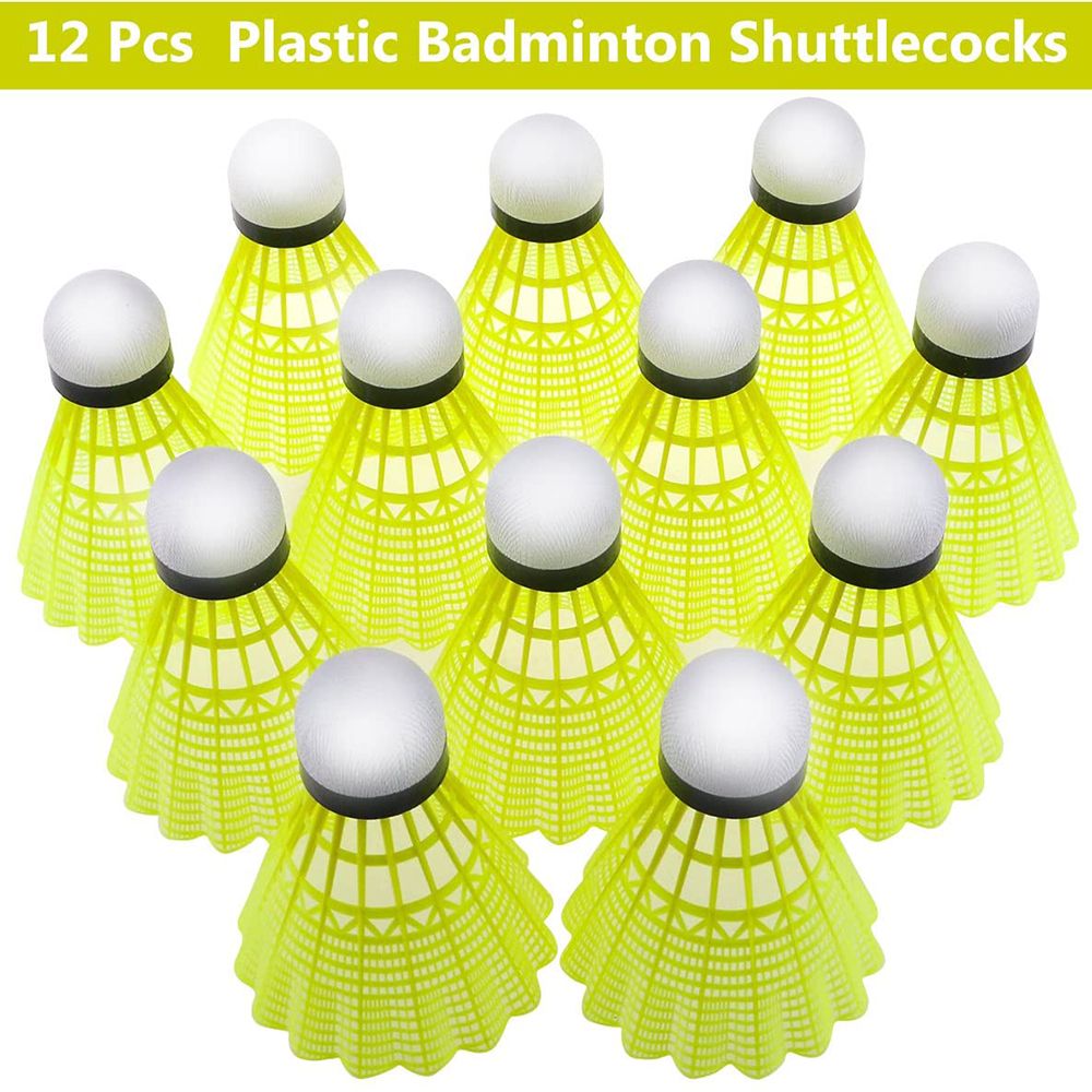 New Plastic Badminton Shuttlec - Feather Shuttlecock review and price
