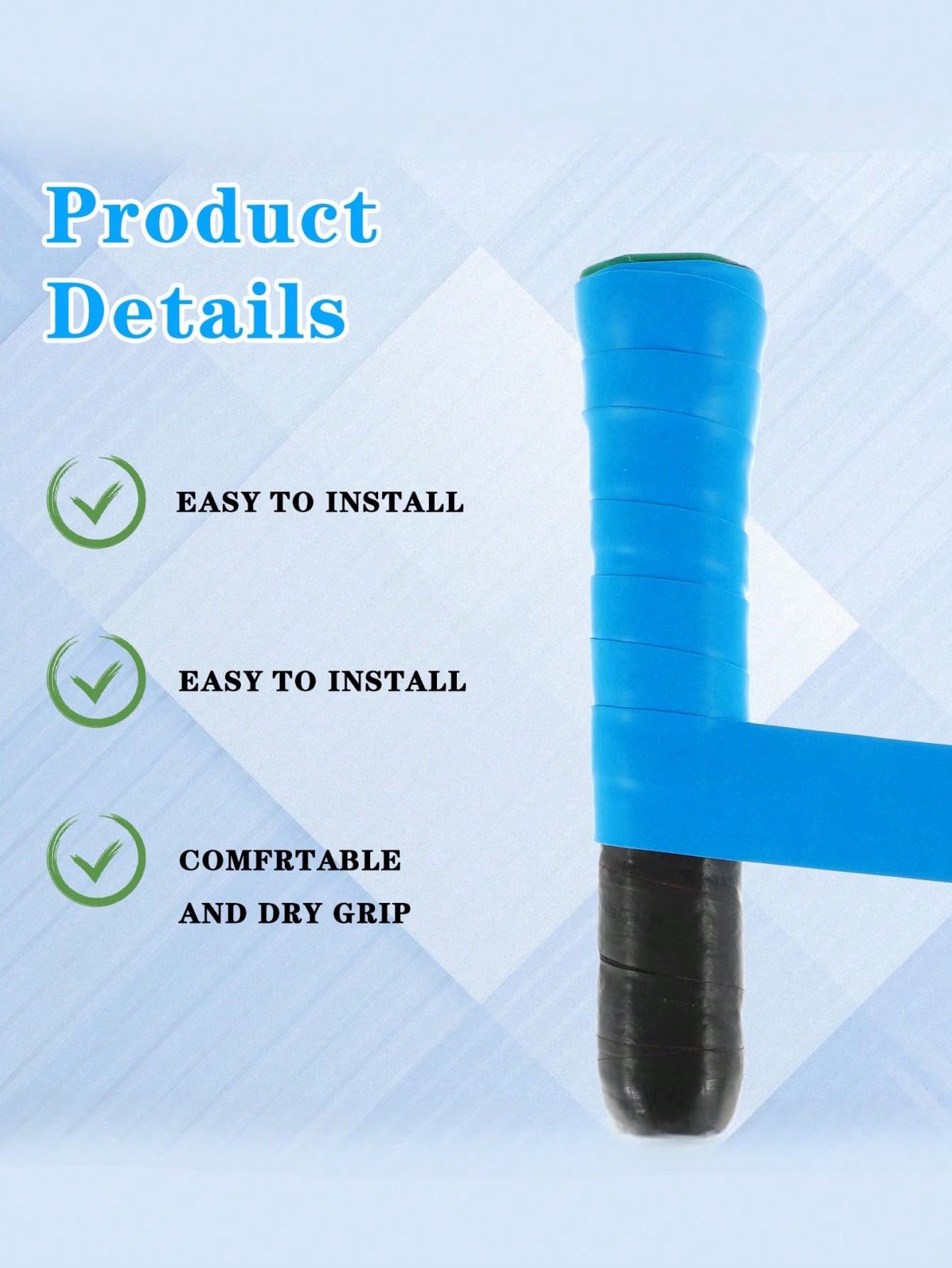 PU Tennis Badminton Overgrip D - Badminton Grip review and price