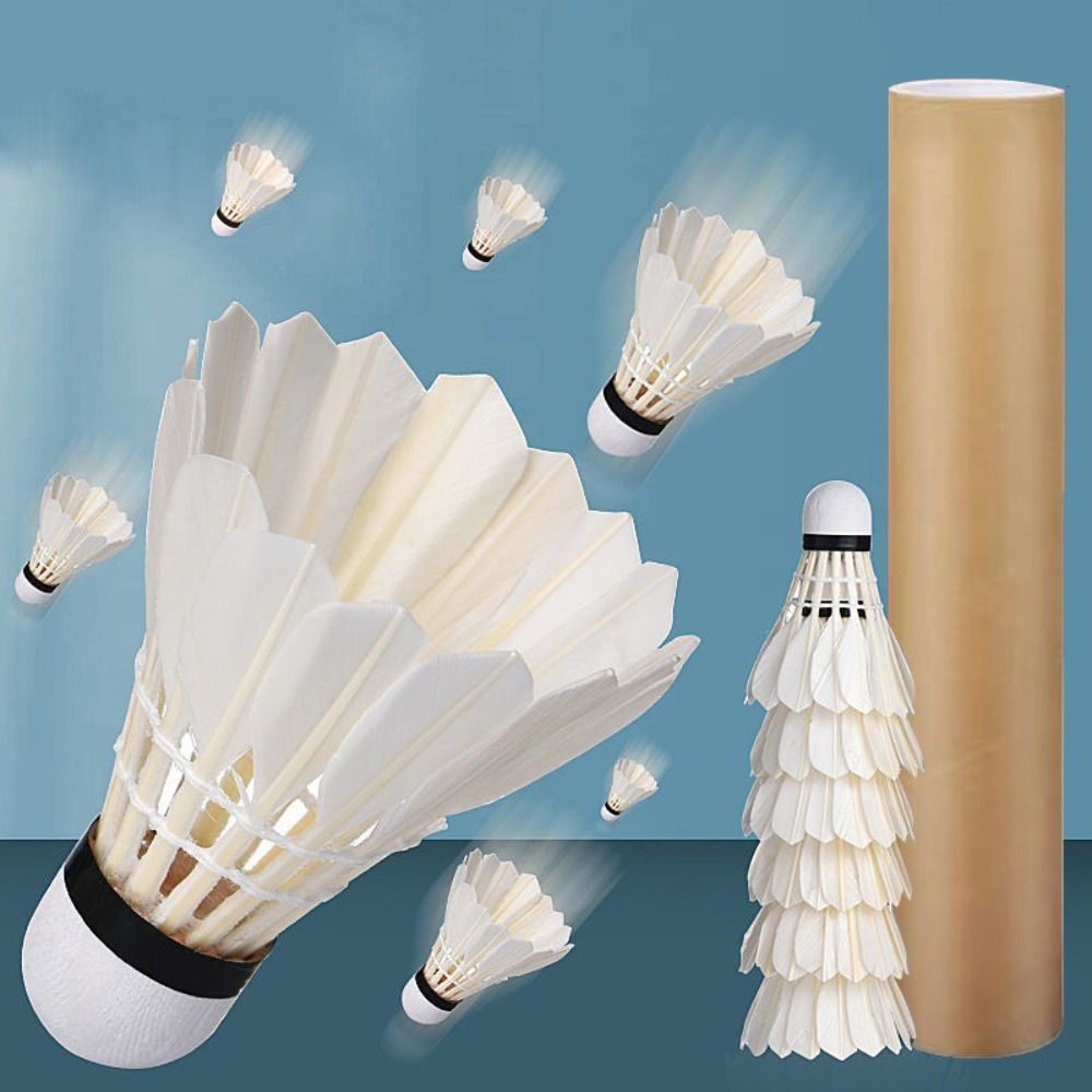 New White Goose Feather Badmin - Feather Shuttlecock review and price